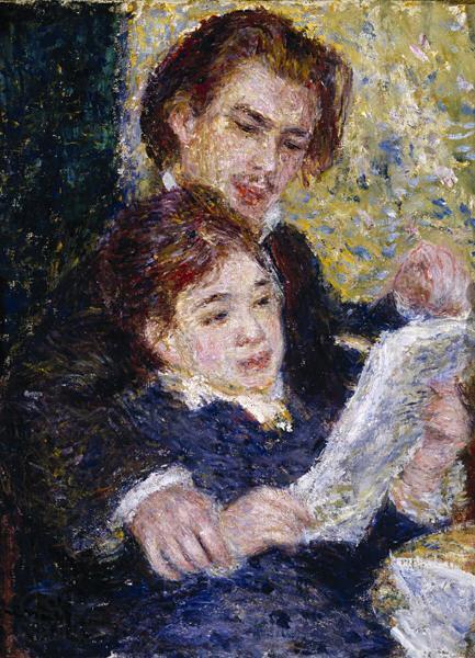 Pierre-Auguste Renoir In the Studio Spain oil painting art